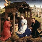 Famous Panel Paintings - Bladelin Triptych central panel